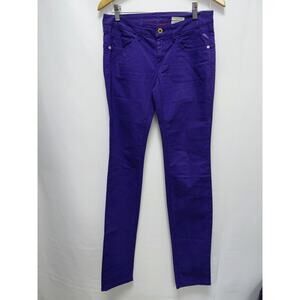 REPLAY Made in Italy Purple Jeans Solid Denim Size 28